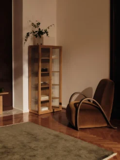 Buur Lounge Chair - Devoré Velvet