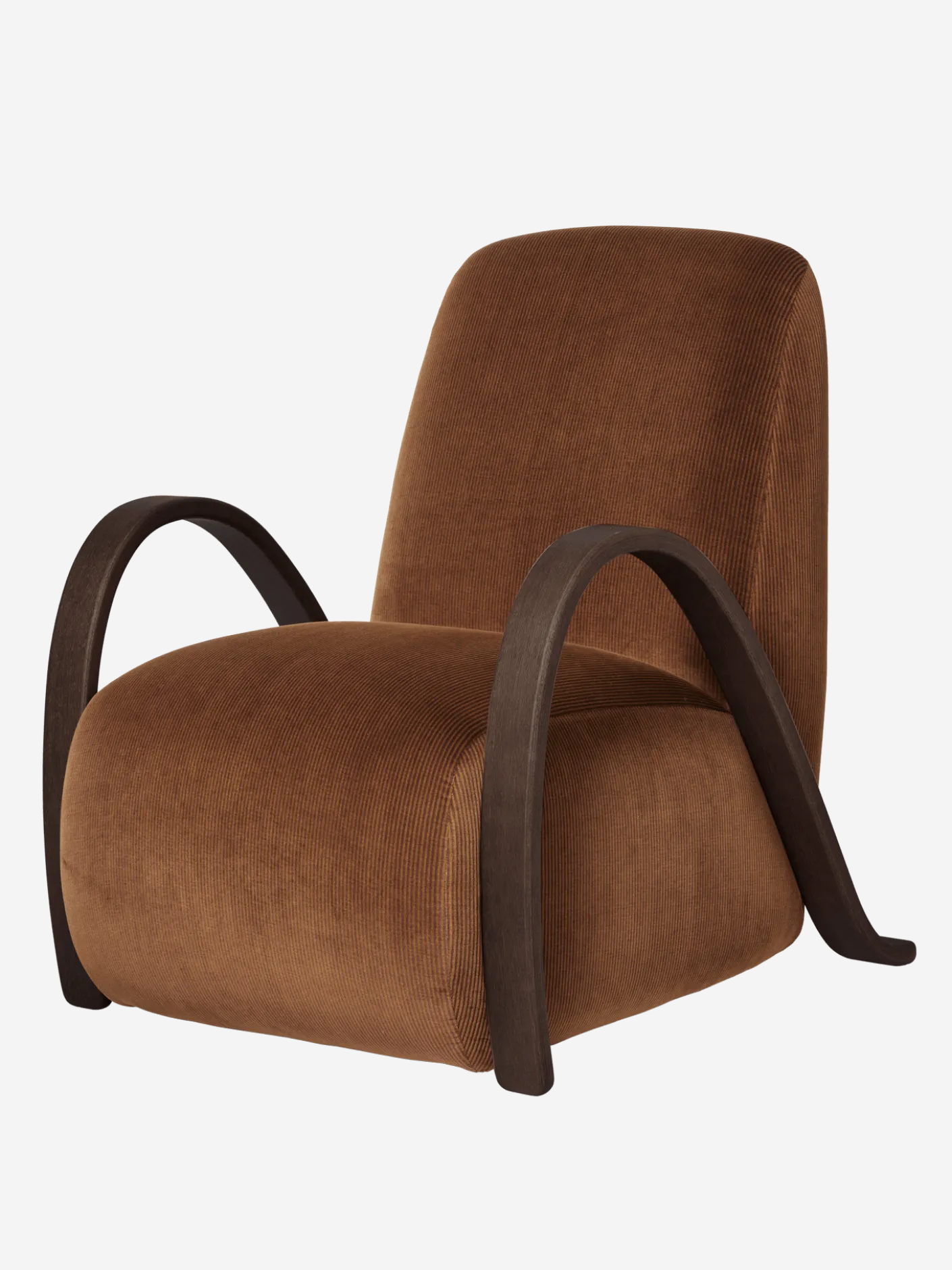 Buur Lounge Chair - Devoré Velvet