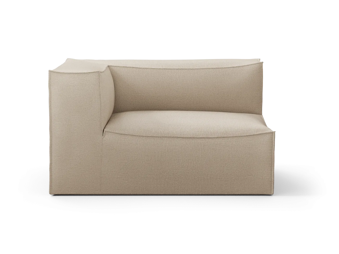 Catena Sofa Armrest Left L400 - Rich Linen