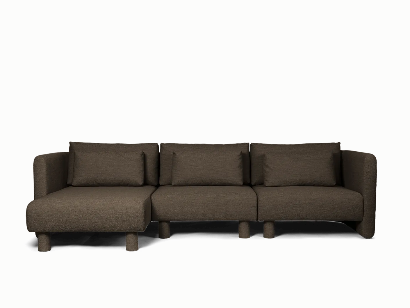 Dase Sofa Armrest Right - Soft Bouclé