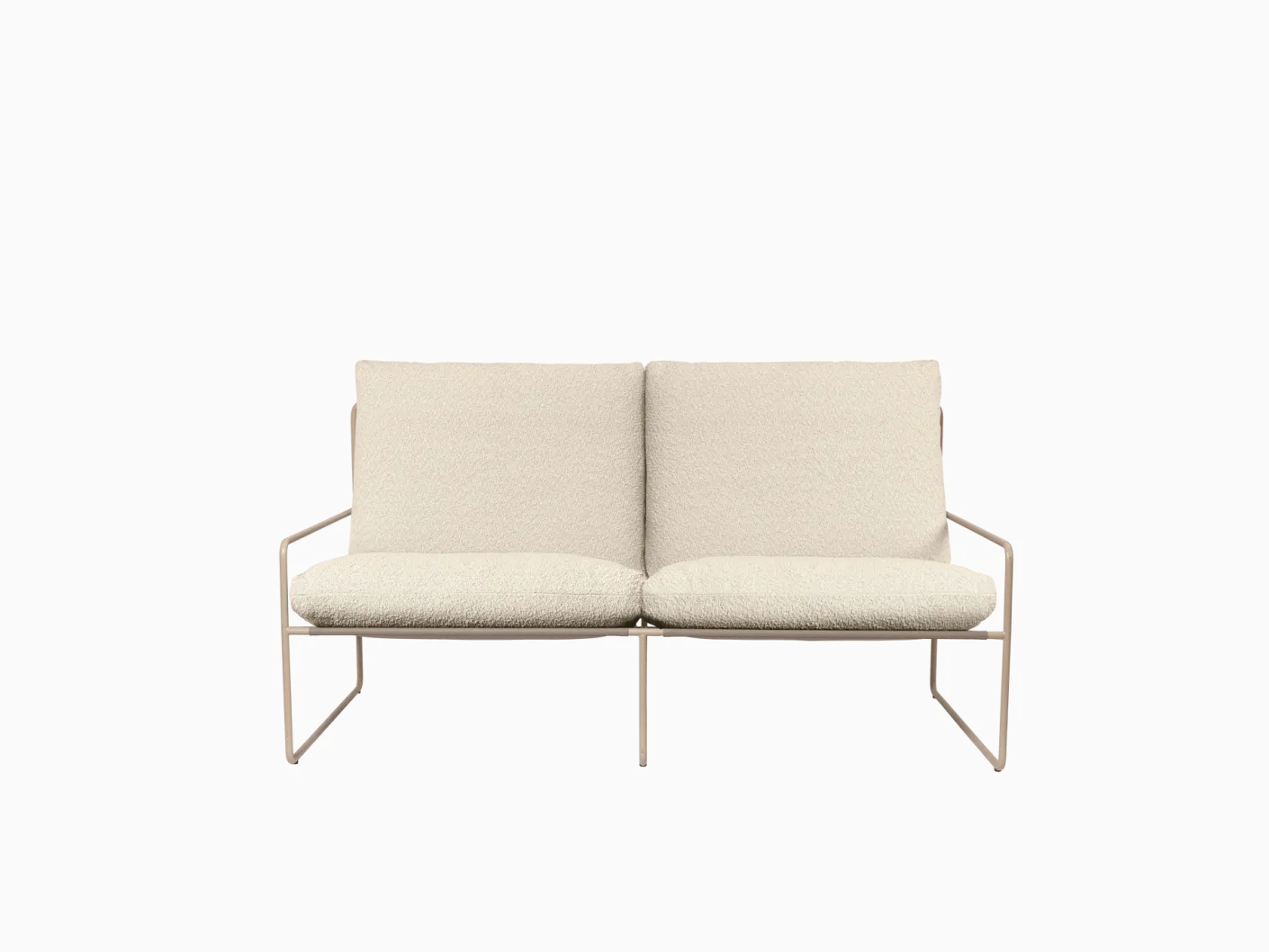 Desert 2-seater - Cashmere - Pure Bouclé