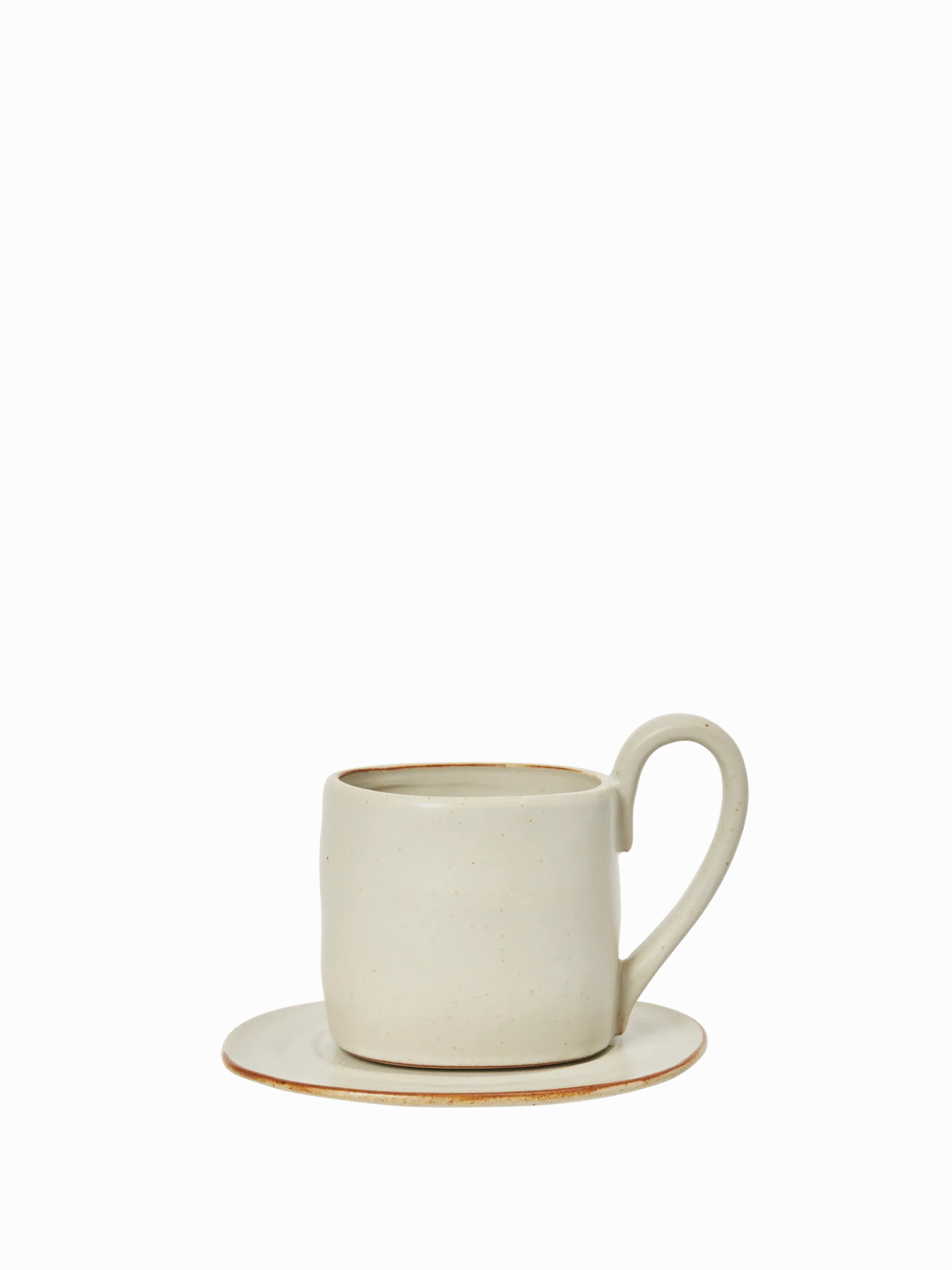 Flow Mug with Saucer