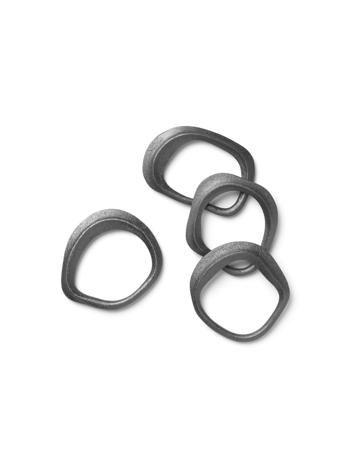 Flow Napkin Rings - Set of 4