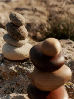 Pebble Stacking Blocks