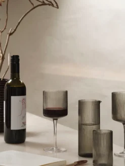 Ripple Red Wine Glasses - Set of 2
